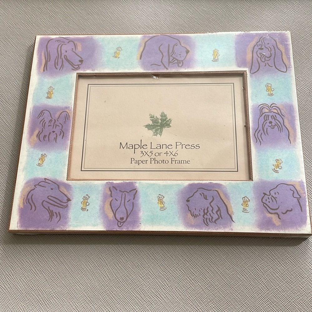 $1 with another purchase - Dog picture frame